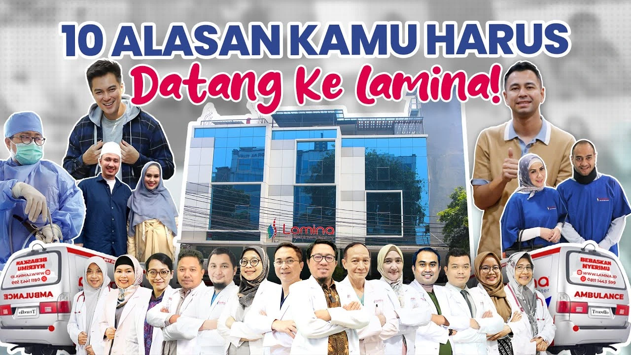 Saraf Kejepit - 10 alasan kenapa harus datang ke Lamina