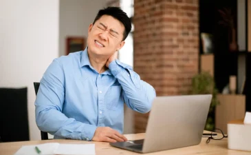 penyebab nyeri leher